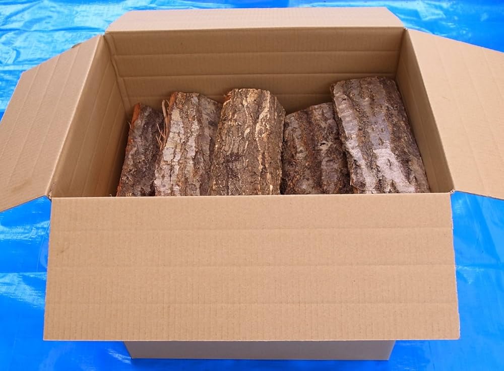 Amazon | ナラ薪100%【岩手県産】 安全高品質な天然乾燥薪 長さ
